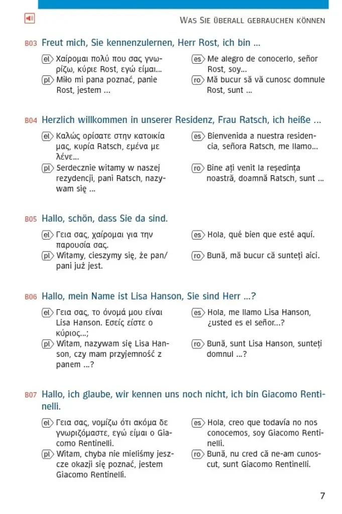Deutsch in der Pflege. Buch mit MP3-Download (Griechisch, Spanisch, Polnisch, Rumаnisch) - фото 4