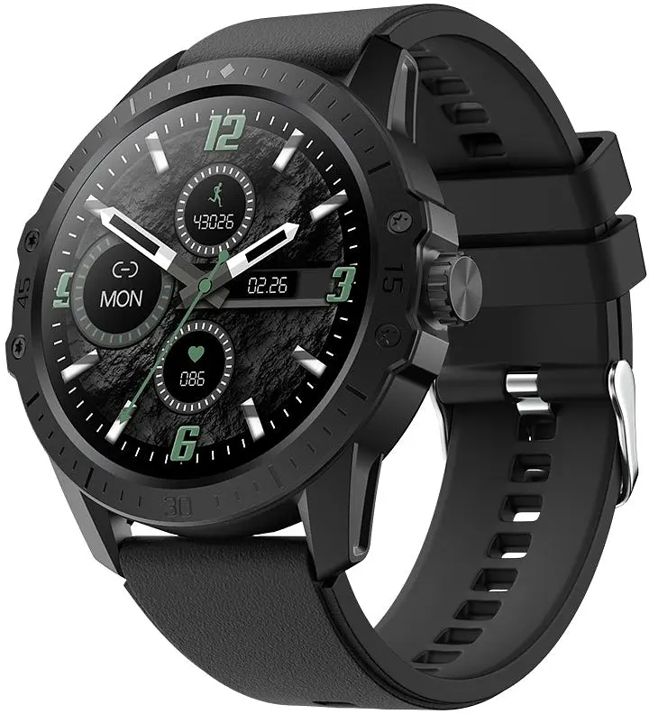 Смарт-годинник kumi GW2 Black (84b6d2fb)