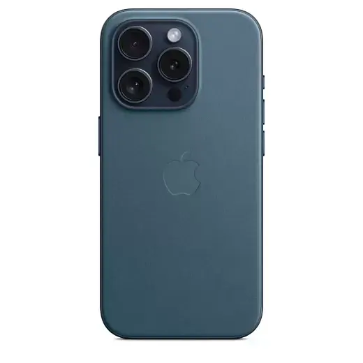 Чехол CasePro FineWoven Case with MagSafe Pacific Blue для iPhone 15 Pro - фото 2