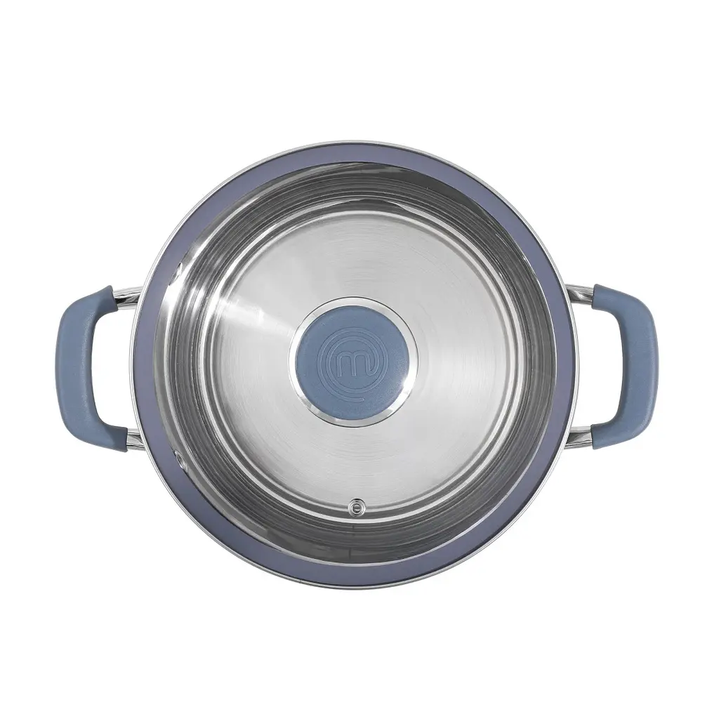 Каструля з кришкою Krauff MasterChef 26-238-087 22 см 4.7 л срібляста - фото 3