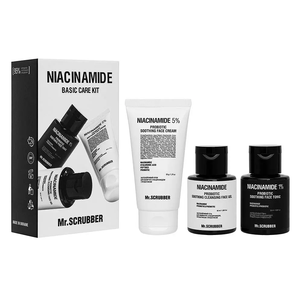 Подарунковий набір Mr.Scrubber Niacinamide Basic Care Kit - фото 2