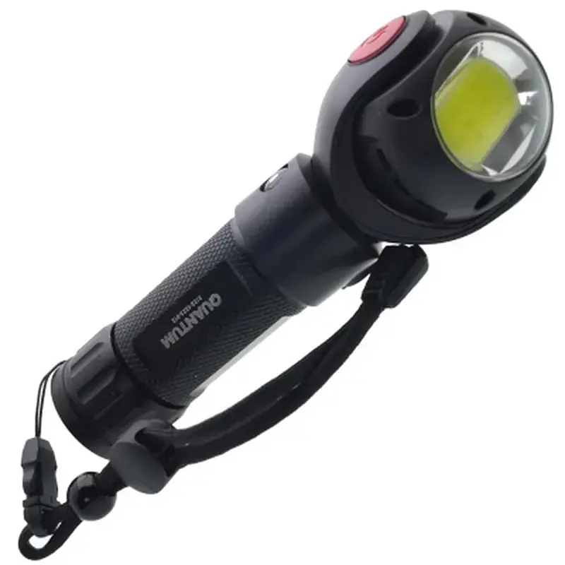 Робочий ліхтар Quantum Worklight Transformer QM-FL2020 5W LED+COB з USB + Li-ion 18650/2000mAh (QM-FL2020-18650/2000) - фото 5