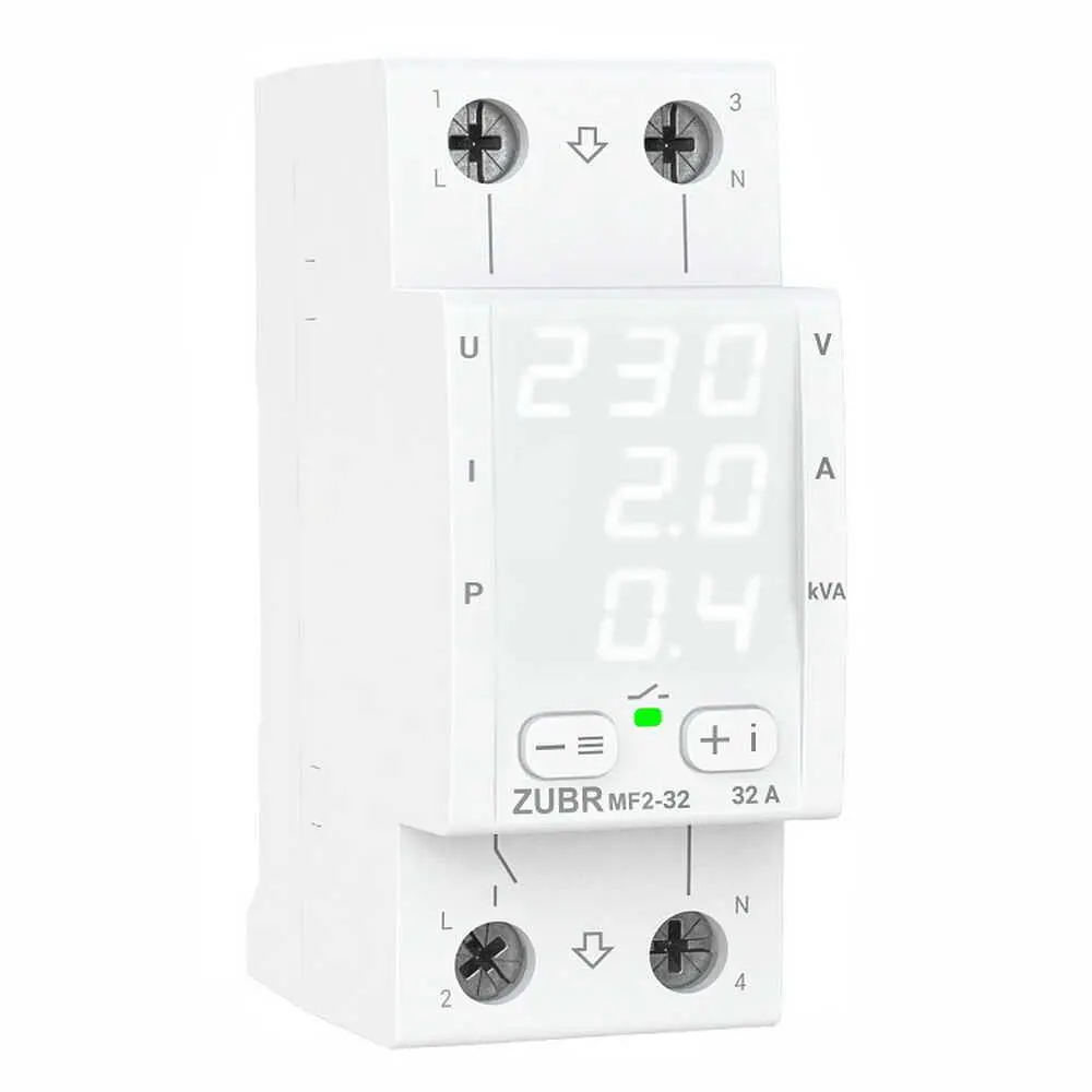 Реле мультифункціональне 32А MF2-32 ZUBR