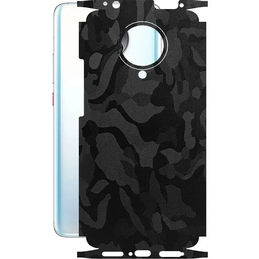 Захисна плівка StatusSKIN для Xiaomi Poco F2 Pro Корпус Вініл Камуфляж чорний - фото 1