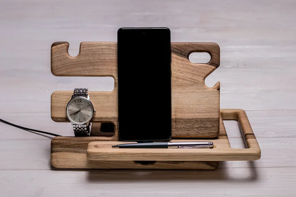 Підставка для телефона на стіл ecoWalnut 292x180x180 мм - фото 2