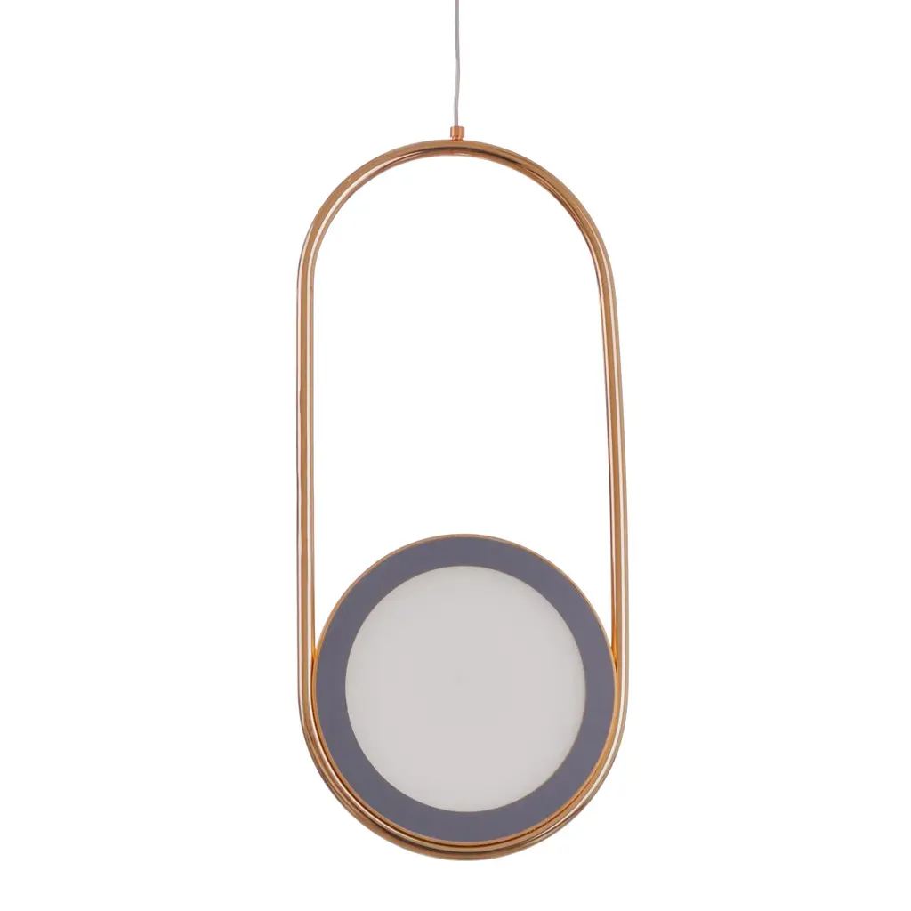 Світильник стельовий Brille підвісний лофт для спальні світлодіодний BL-894S/10W NW G - фото 5