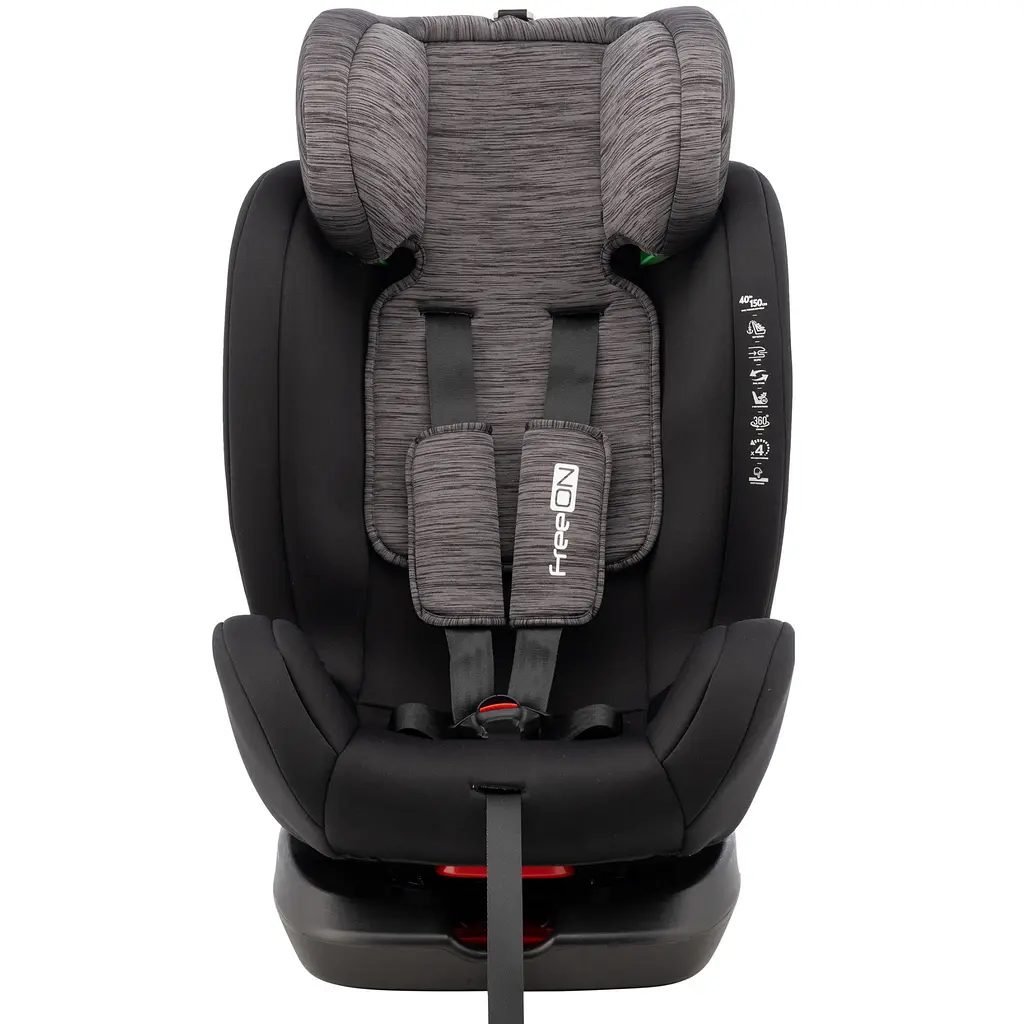 Автокрісло FreeON Sierra i-Size 40-150 см black-grey (81897) - фото 4