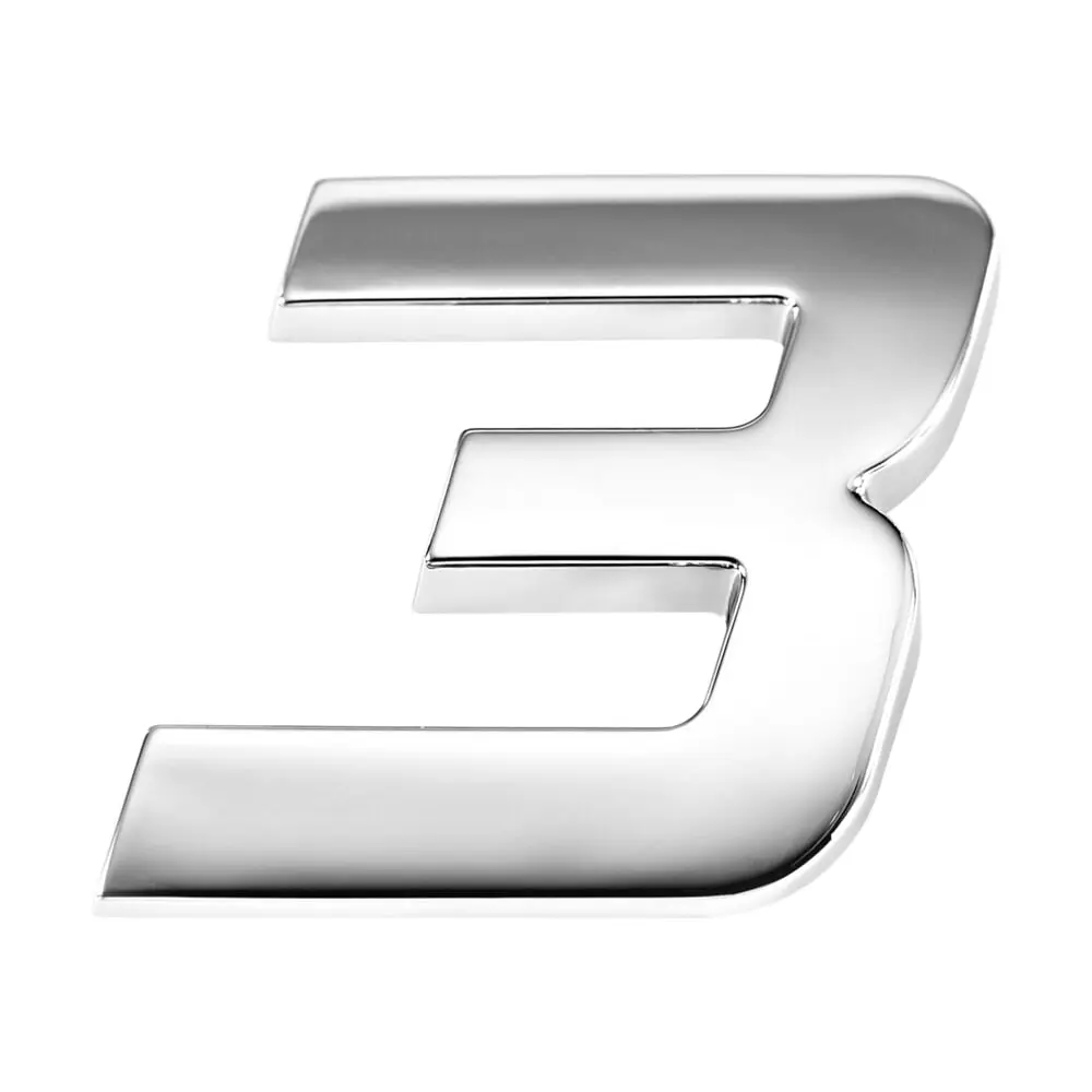 3D- знак: 3 нахил MAK (30223)