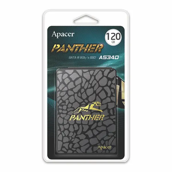 Накопичувач SSD Apacer AS340 120GB 2.5" 7mm SATAIII Standard (AP120GAS340G-1) - фото 2