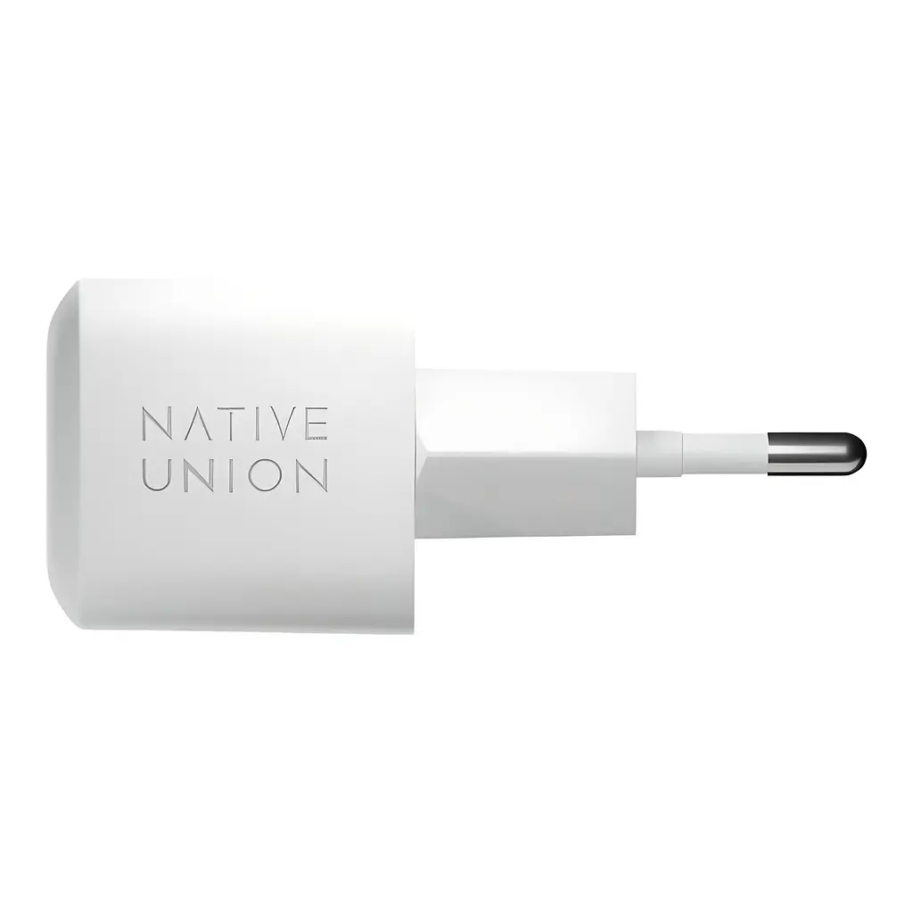Зарядний пристрій Native Union Fast GaN PD 30W USB-C White (FAST-PD30-2-WHT-EU) - фото 2