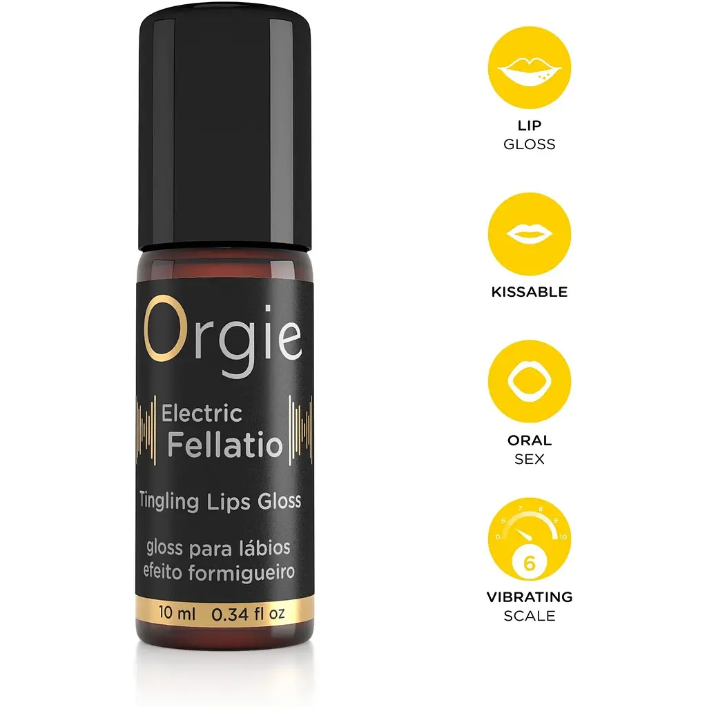 Блиск Orgie Electric Fellatio Lips Gloss, 10 мл - фото 3