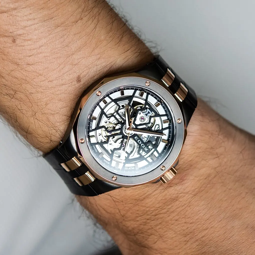 Годинник Edox Delfin Mecano 85303 357GR NRN - фото 7