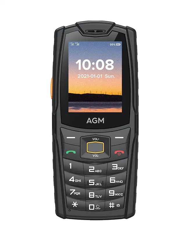 Телефон AGM m6 4G LTE black russian keyboard - фото 2