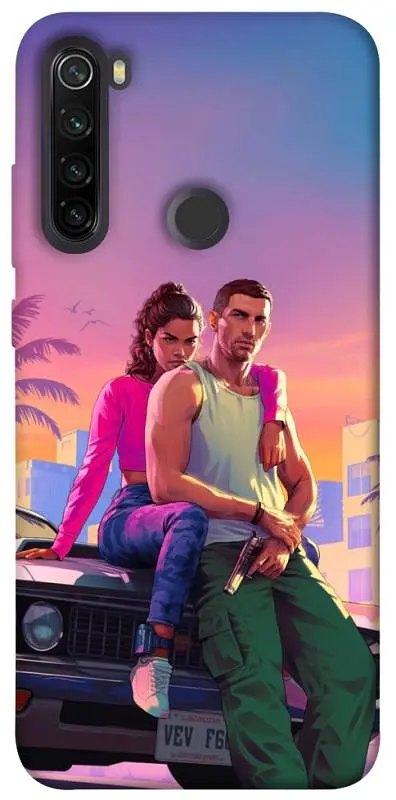 TPU чохол Demsky GTA VI Heroes для Xiaomi Redmi Note 8T