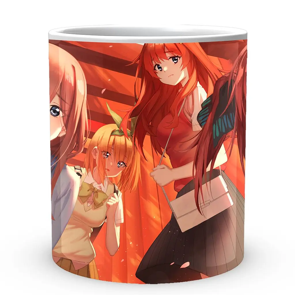 Кухоль GeekLand The Quintessential Quintuplets П'ять наречених QQ 02.14 330 мл білий - фото 2