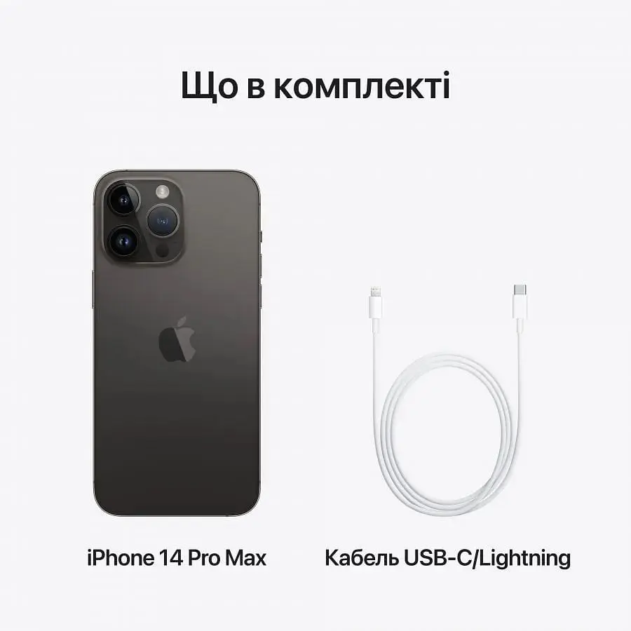 Смартфон iPhone 14 Pro Max 256GB Model A2894 Grade B Seller Refurbished Space Black - фото 9