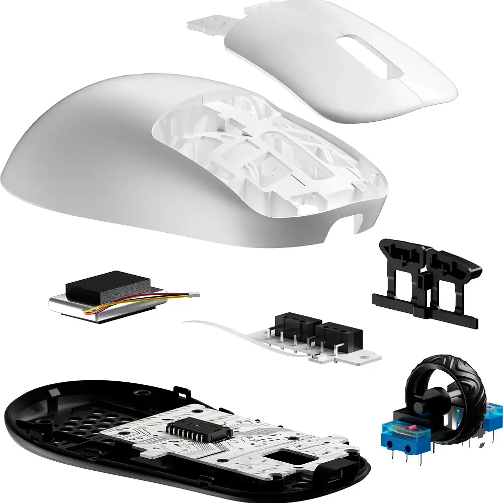 Bluetooth миша GamePro Asgard Loki Wireless/USB White (GM022W) UA - фото 3