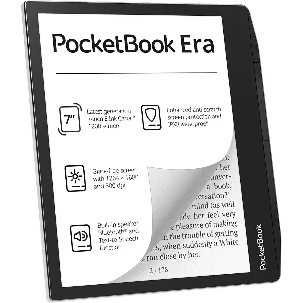 Электронная книга PocketBook 700 Era Stardust Silver (PB700-U-16-WW) [73745] - фото 3