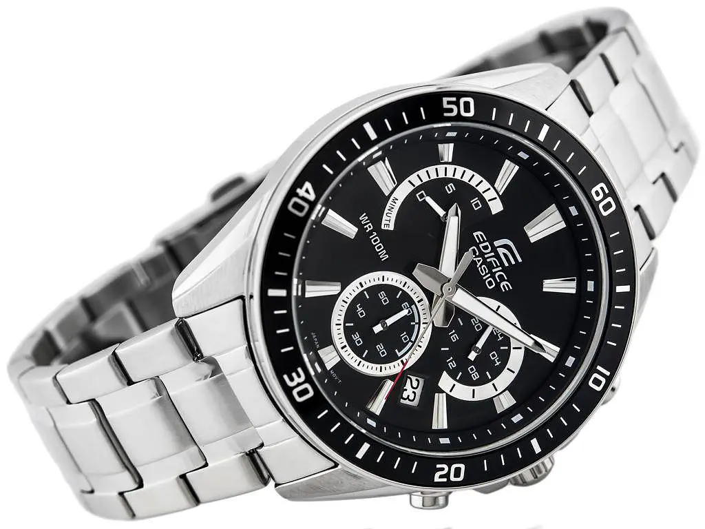 Годинники чоловічі кварцові наручні Оригінал Casio Edifice EFR-552D-1AVUEF на сталевому браслеті (модуль 5490) - фото 5