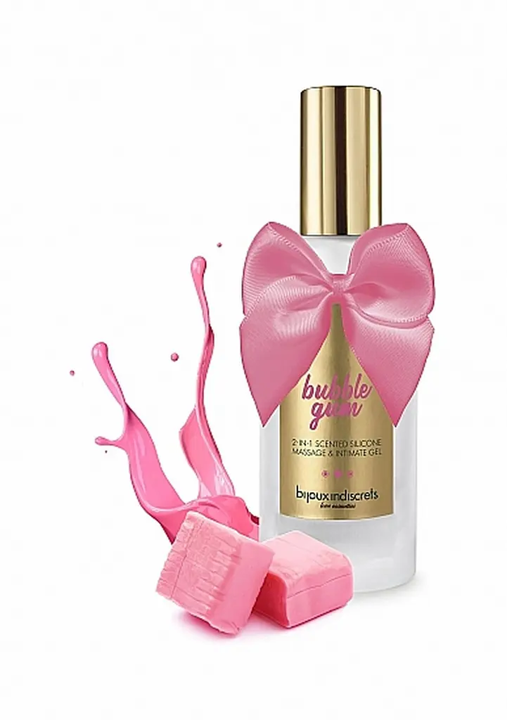 Ароматний силіконовий масажний та інтим гель 2 in1 Scented Silicone Massage Intimate Gel Bubblegum SHOTS 36-B-0317; B0317 98163 - фото 2