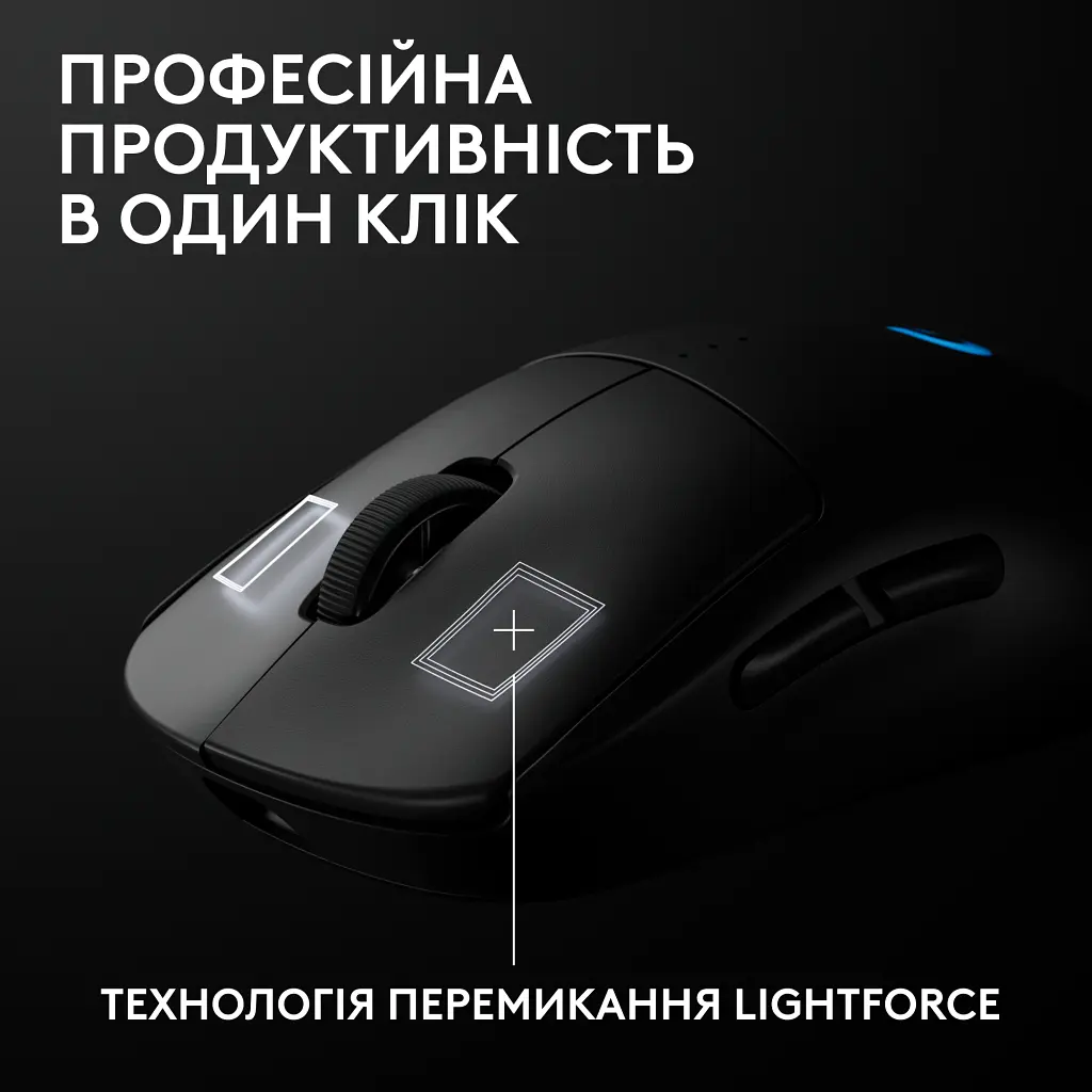 Мишка Logitech G Pro 2 Lightspeed Wireless Black (910-007295) - фото 7