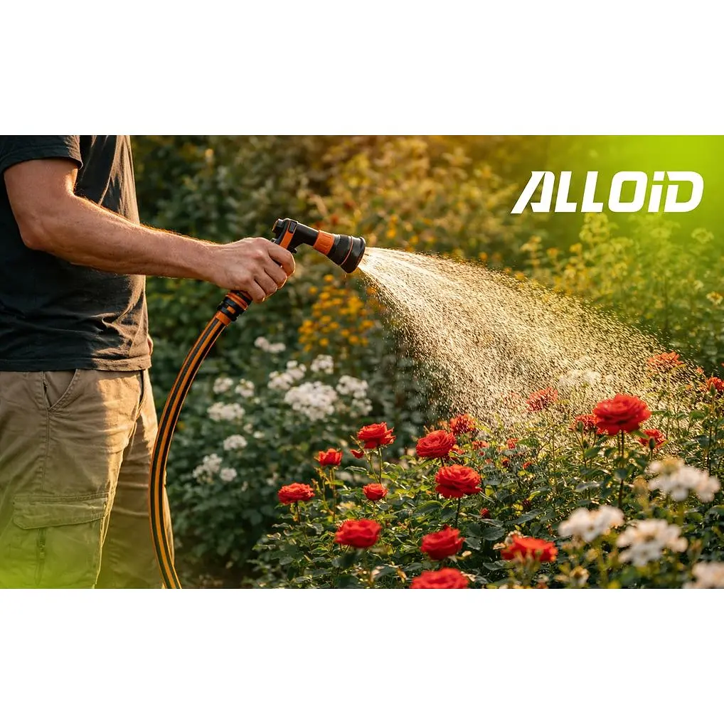 Шланг армированный 4-х слойный Alloid Building Tools Honey Bee 3/4" 30 м (WH-67657) - фото 8