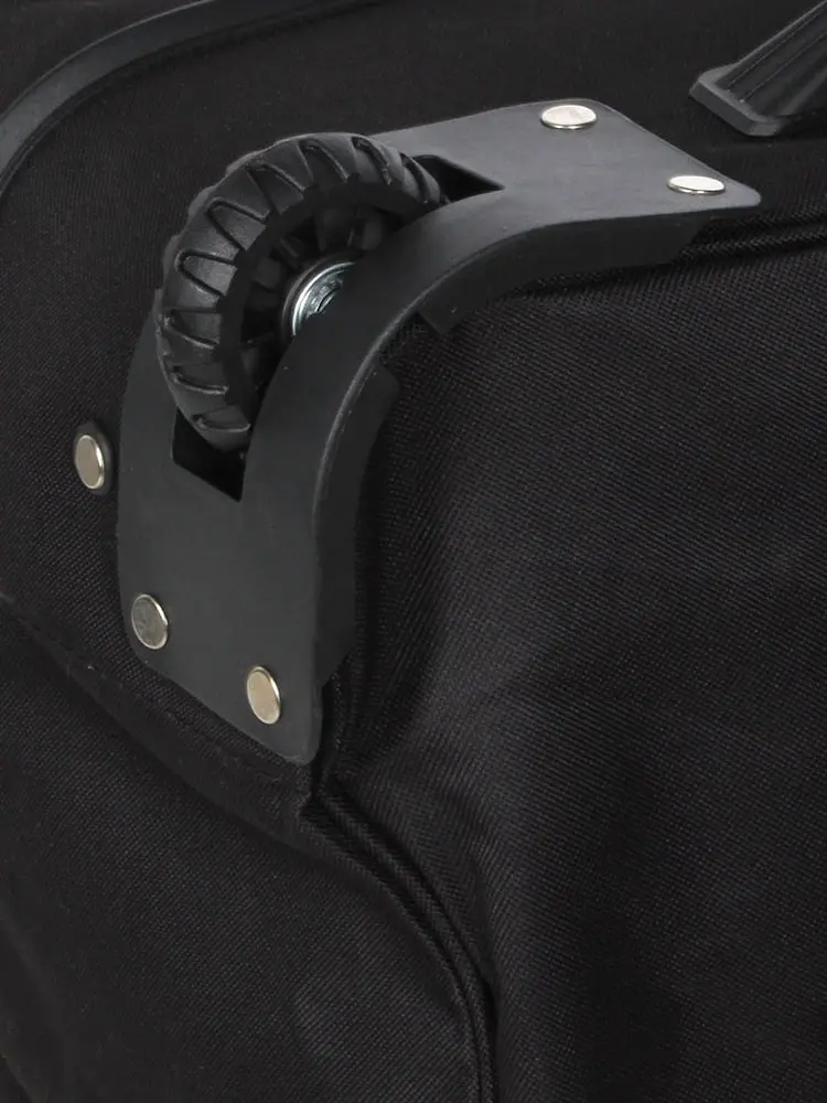 Дорожня сумка на колесах Madisson Snowball 21052 Маленький S Чорний - фото 6