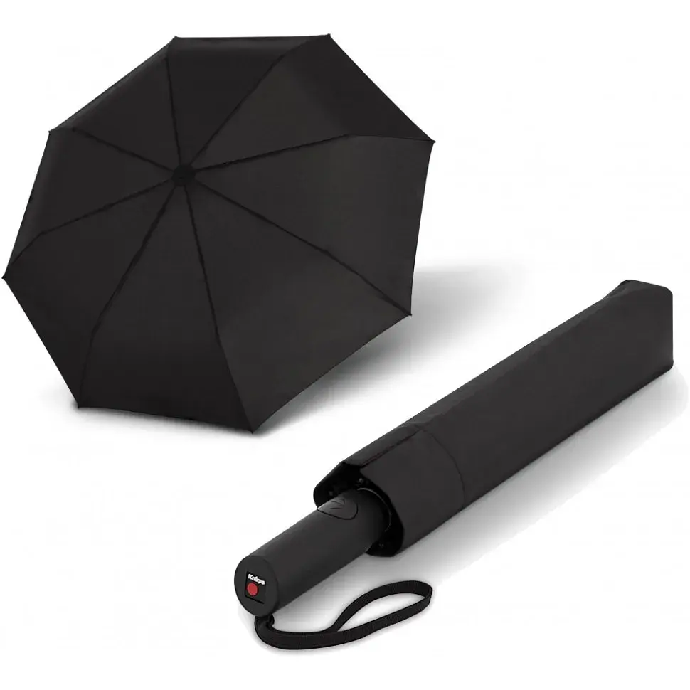 Парасоля складана Knirps A.400 Extra Large Duomatic Black