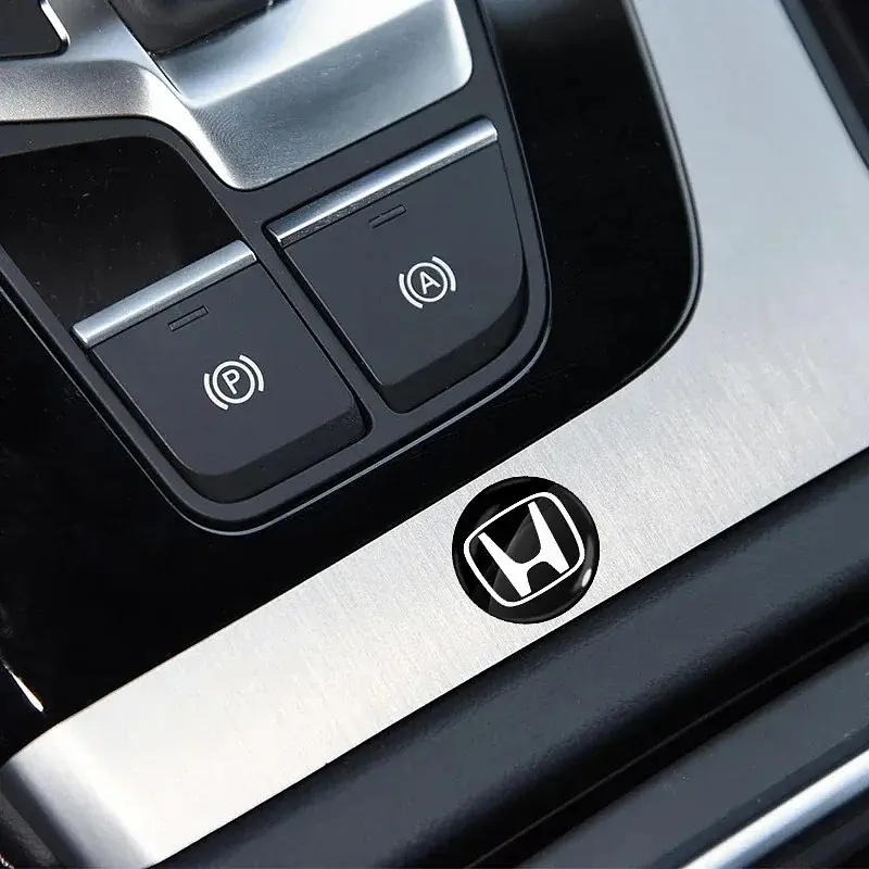 Наклейка з логотипом Honda для автоключів d=15 мм Пластикова об'ємна (Завод) - фото 5