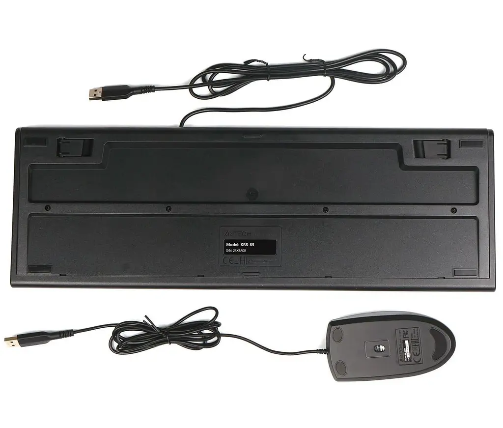 Комплект (Клавіатура та миша) A4Tech KRS-8520D USB Black (KRS-8520D Black) - фото 6