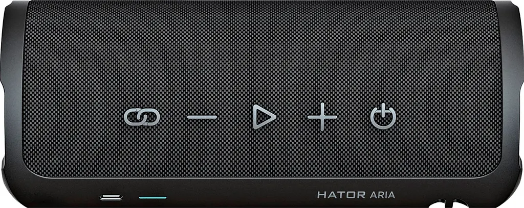 Портативная акустика Hator Aria Phantom Black [HTA-201] [88271] - фото 6