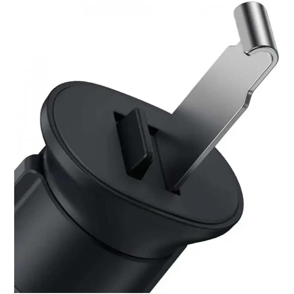 Автодержатель Baseus Metal Age 2 Gravity Car Mount Air Outlet Version Dark Gray (SUJS000013) [104436] - фото 6