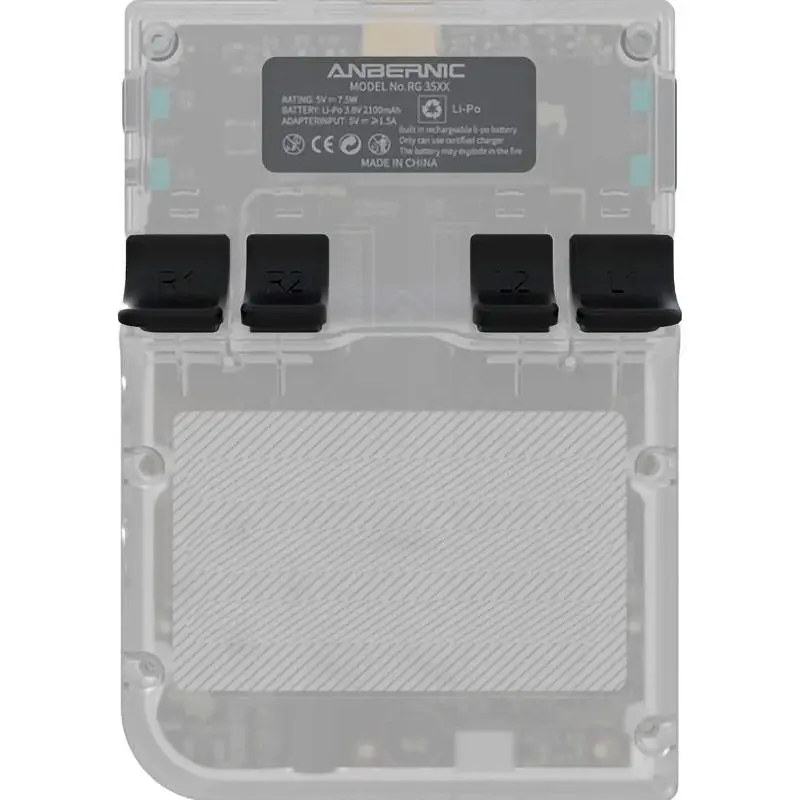 Ретро ігрова приставка Anbernic RG35XX 64GB Transparent White [102902] - фото 5