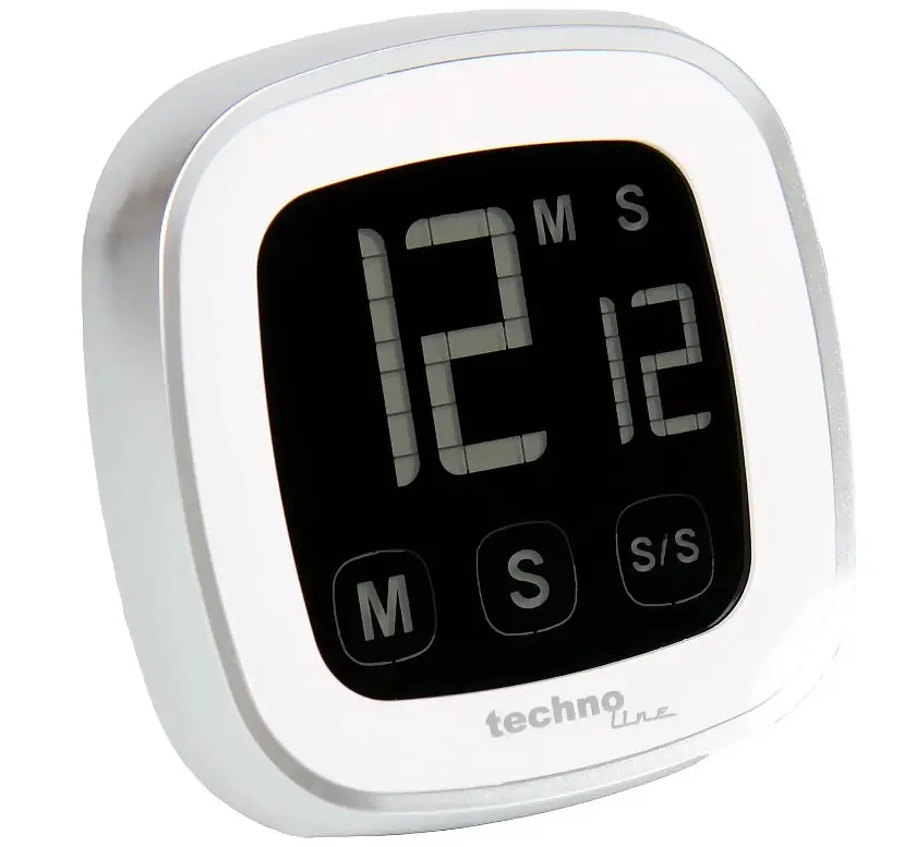Таймер кухонний Technoline KT400 Magnetic Touchscreen White (KT400) (DAS301202) - фото 3