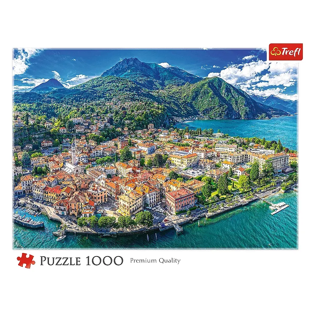 Пазл Trefl Менаджо на озері Комо, Італія 1000 елементів (5900511109856) - фото 3