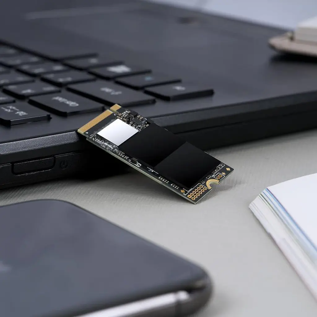 Накопитель SSD Transcend m.2 NVMe 256GB 2242 PCIe 4.0x4 3D TLC DRAM-less (TS256GMTE410S) (TS256GMTE410S_) - фото 4