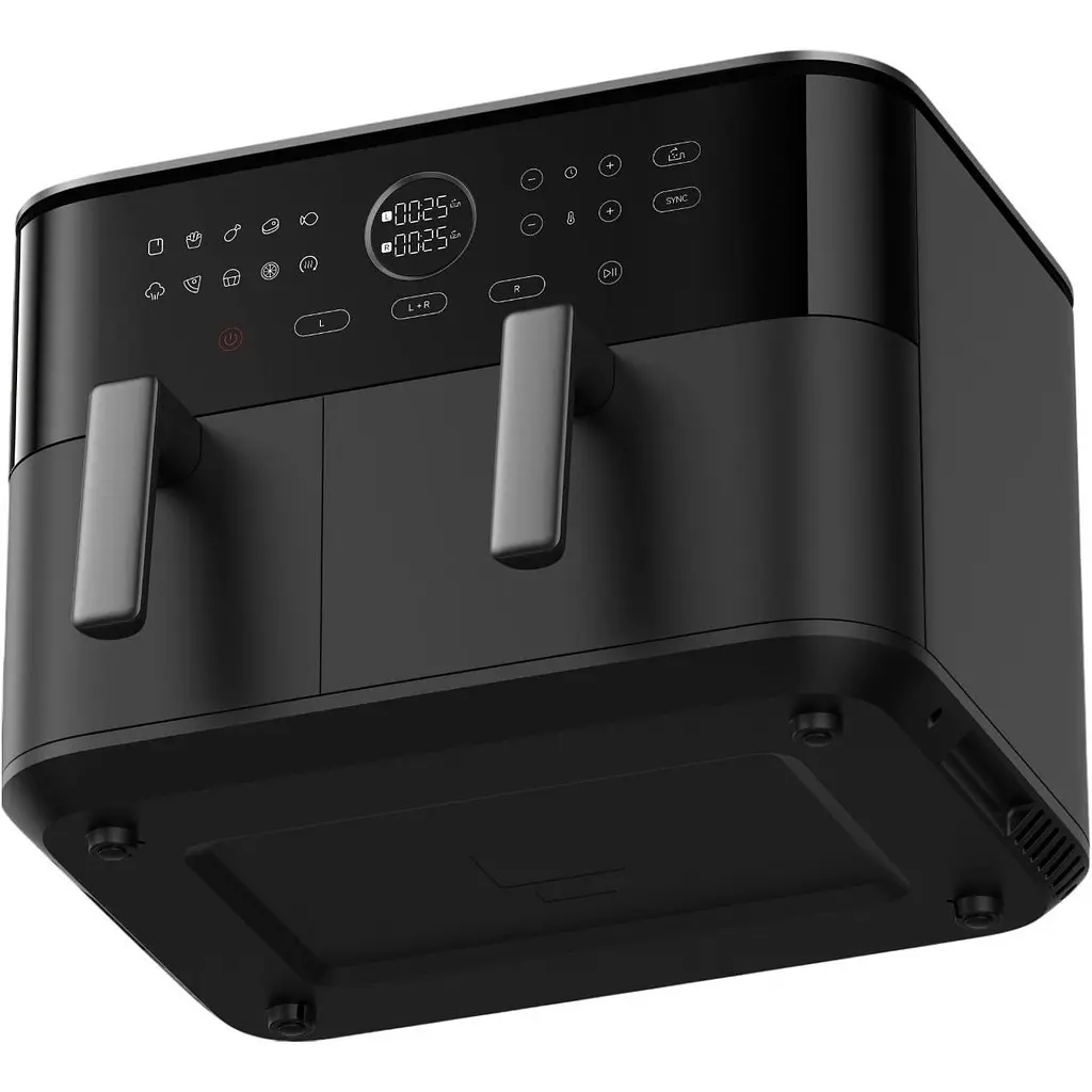 Мультипіч Xiaomi Dual Zone Air Fryer 10L Black [155031] - фото 3