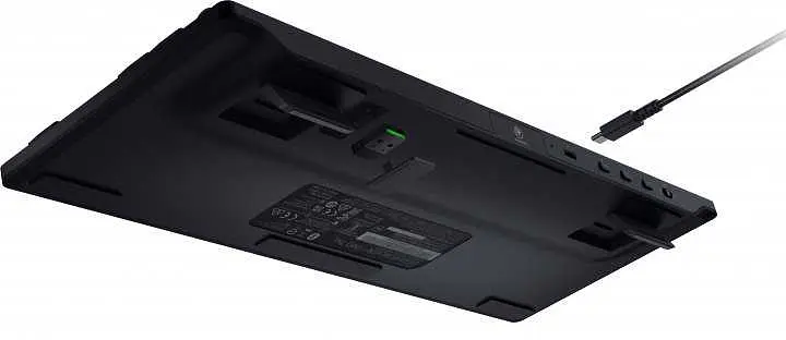 Клавіатура Razer DeathStalker V2 Pro TKL Linear Optical Switch Wireless Black (RZ03-04370800-R3R1) - фото 3