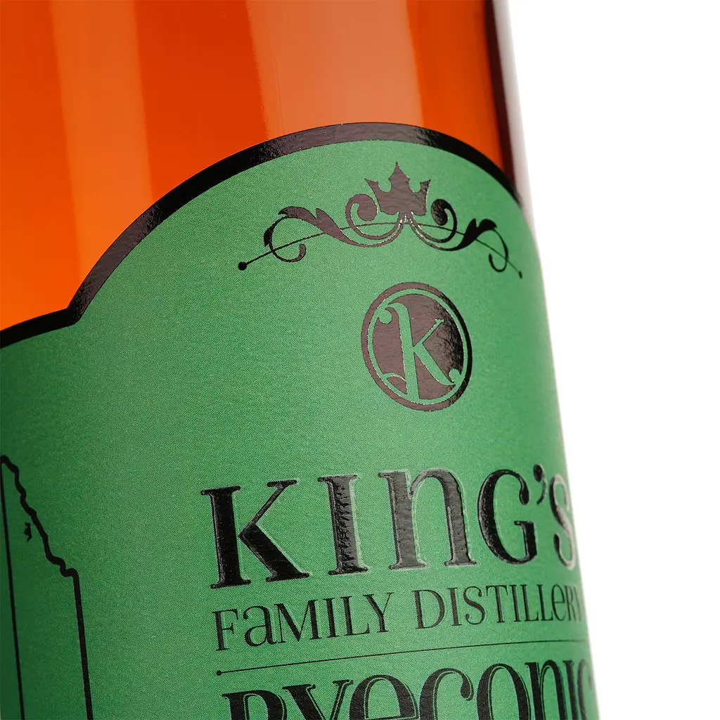Виски King's Ryeconic Straight Rye Whiskey 54% 0.75 л - фото 3