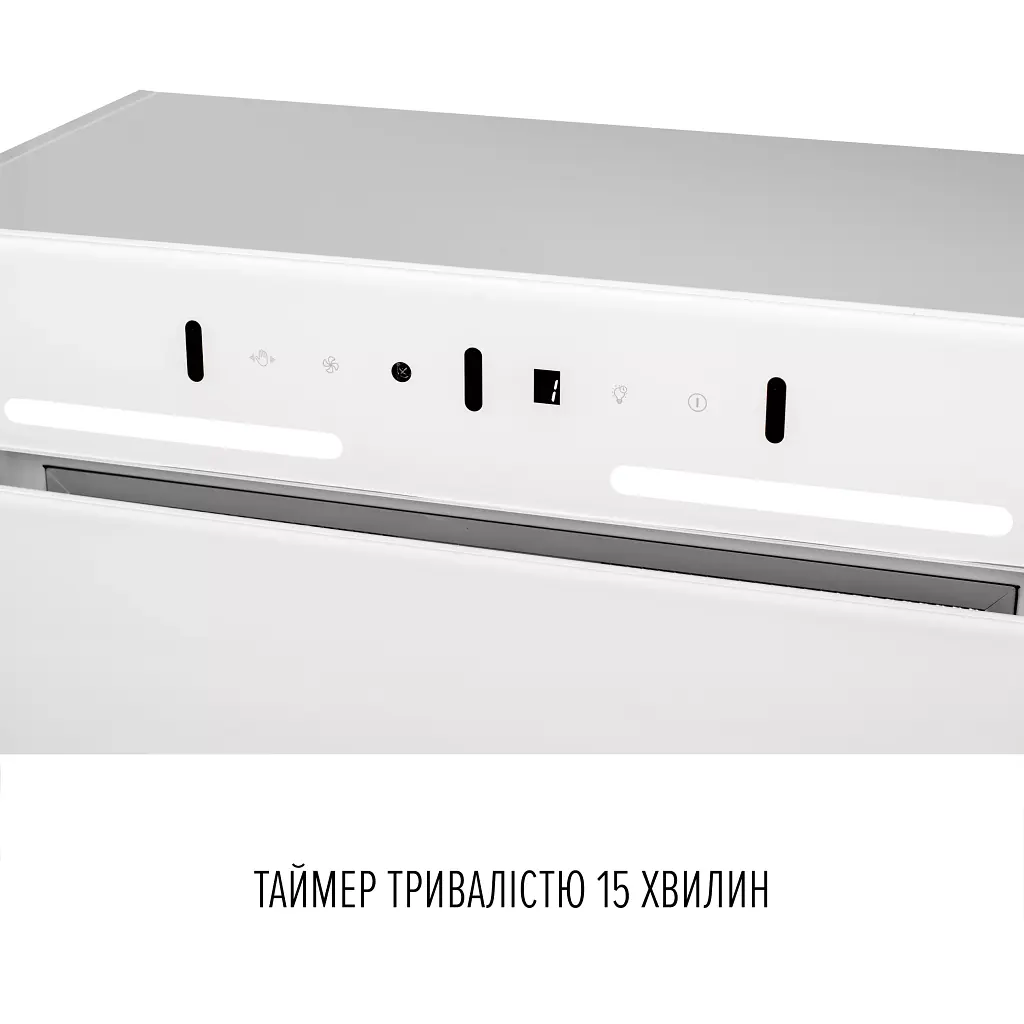 Витяжка повновбудована PERFELLI NUOVA 6PWR BIANCO - фото 9