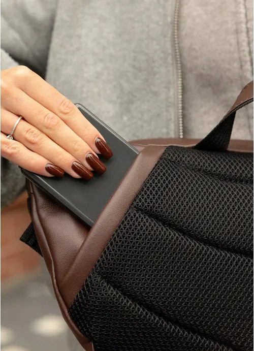 Велика жіноча поясна сумка бананка Sambag 38х21 см sum0027235 - фото 6