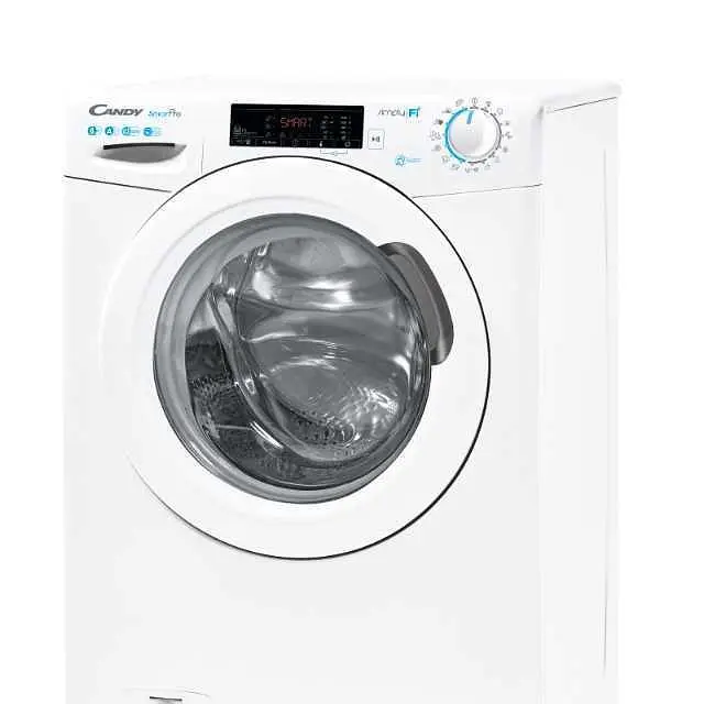 Пральна машина Candy з фронтальним завантаженням CSO1285T3-S, 8кг, 1200, A+++, Пара, 52см, Дисплей, Wi-Fi + Bluetooth, Білий (CSO1285T3-S) - фото 3