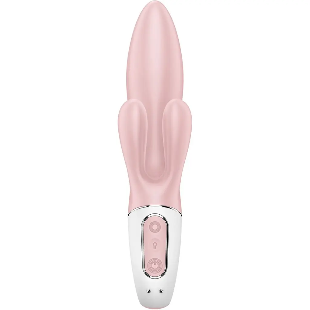 Вібратор Satisfyer Air Pump Bunny 3 - фото 4