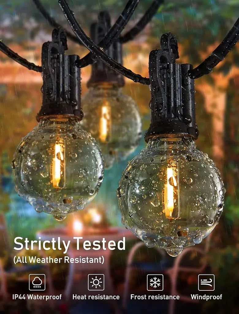 Світлодіодні ліхтарі Brighttown 80 FT Outdoor String Lights - фото 4