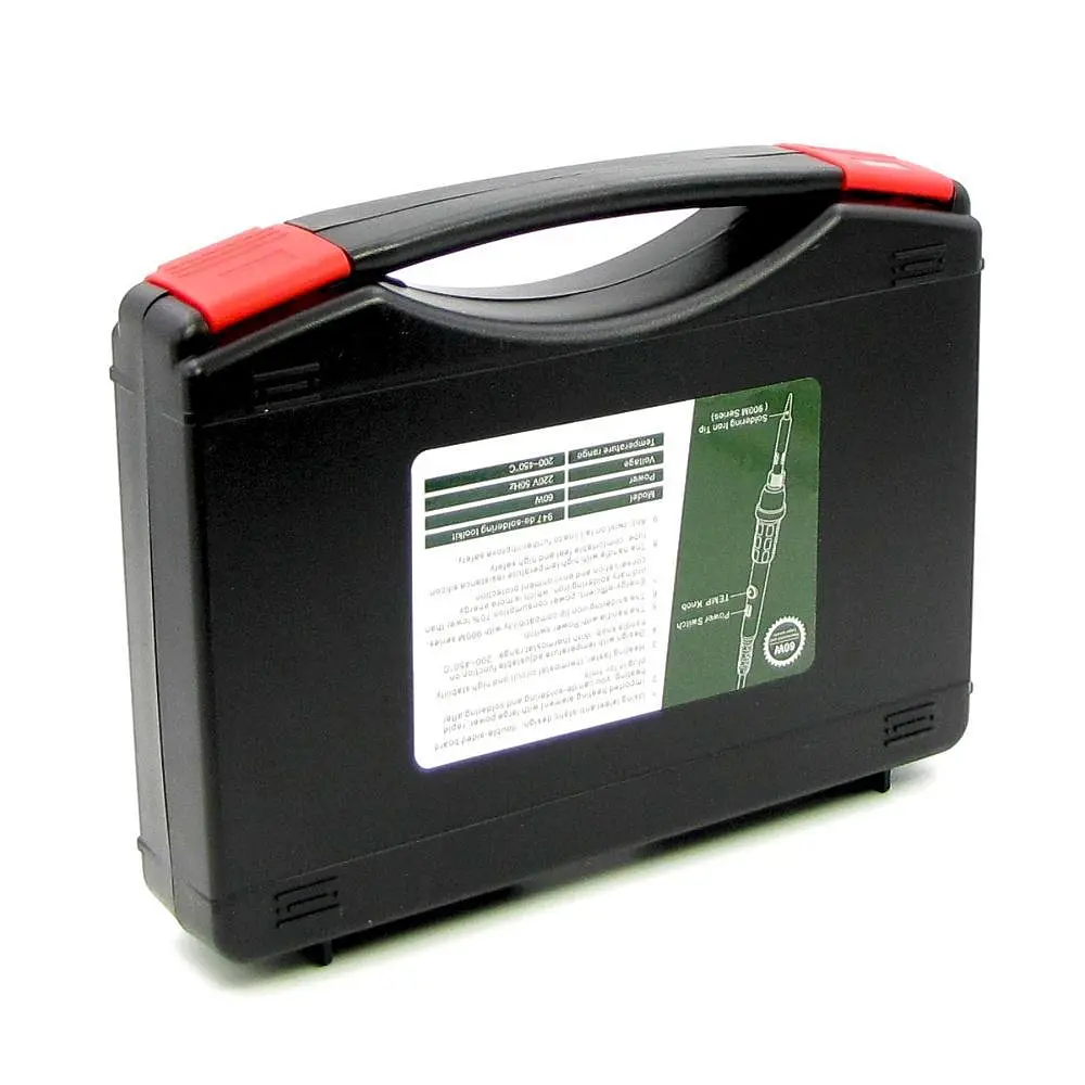 Паяльний набір в кейсі WEP 947-III (з вимк. 60W рег. t200-450 гр C жало 900M 6шт) - фото 3