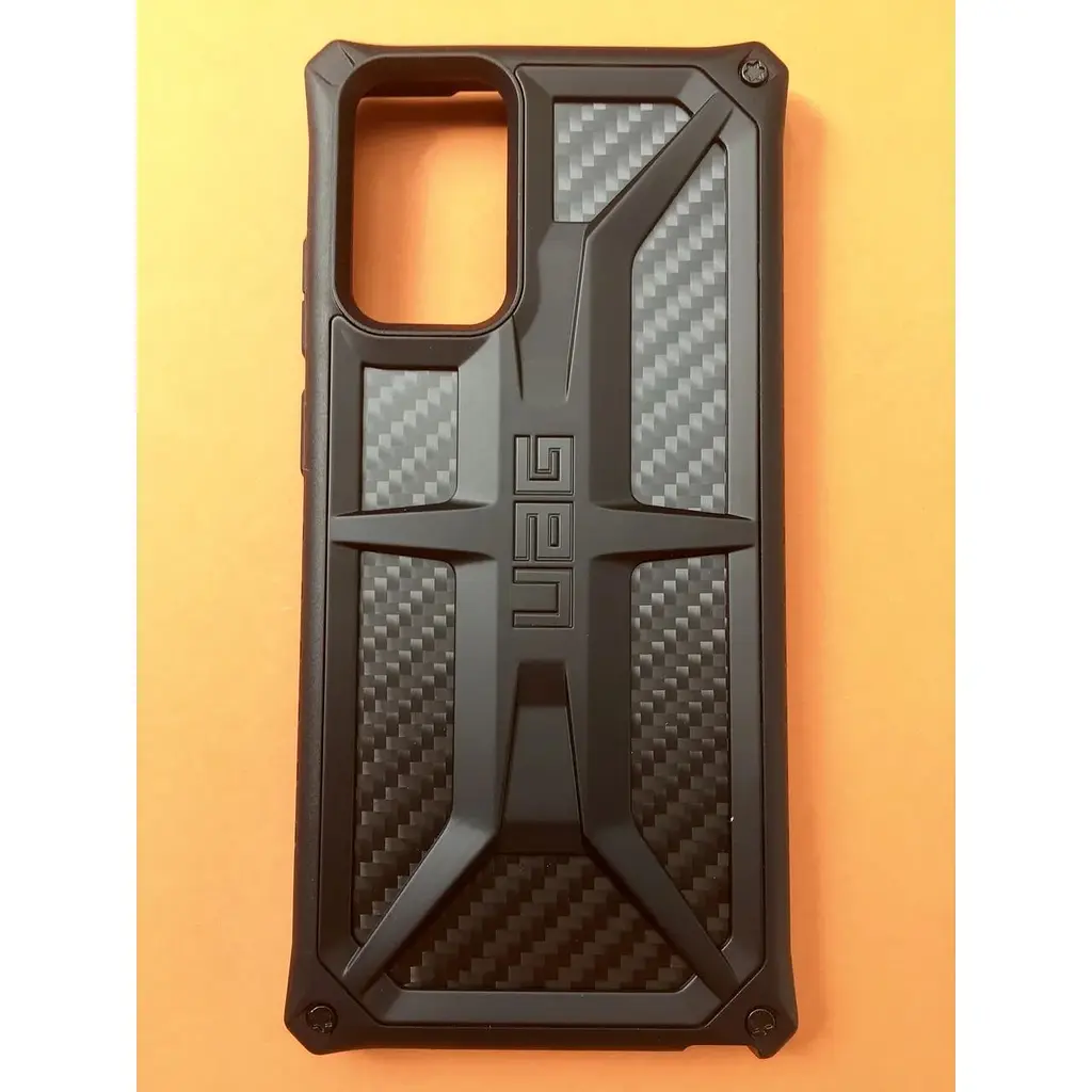 Оригинальный противоударный чехол UAG Monarch для Samsung Galaxy Note 20 (6.7") Carbon Fiber 212191114242 - фото 5