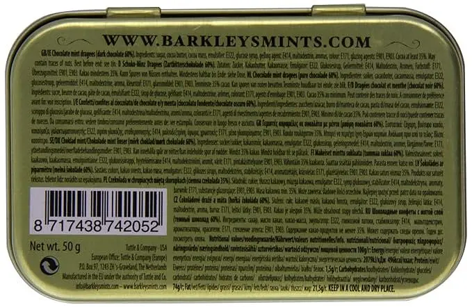 Драже Barkleys Chocolate Mints 50 g - фото 3