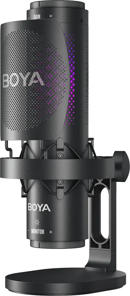 Мікрофон Boya K9 RGB Black K9) - фото 5
