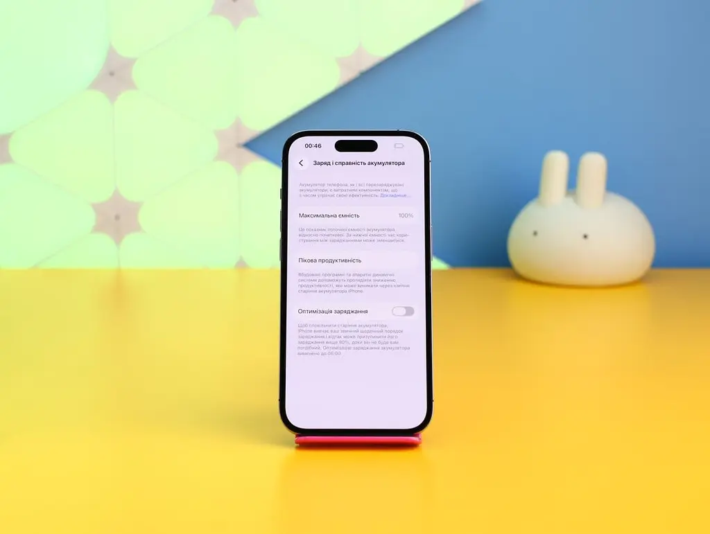 Смартфон Apple iPhone 14 Pro 256GB eSIM Deep Purple (MQ1D3) Б/В [170882] - фото 3