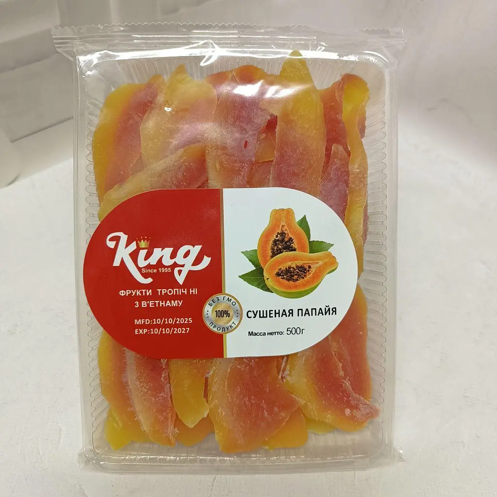 Папайя King сушена 500 г